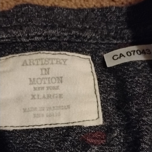 Vintage Artistry In Motion Bird All Over Print T-Shirt - Dark Gray - Picture 3 of 4